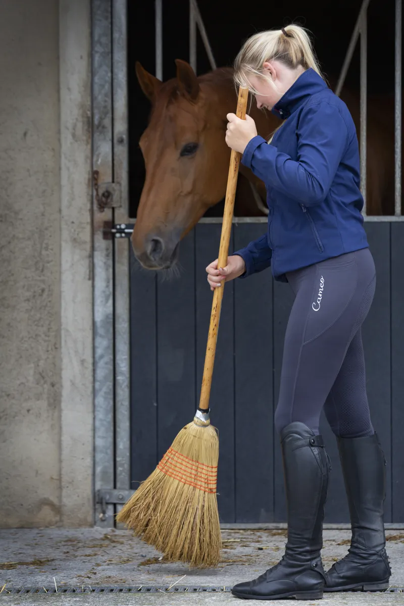 Cameo Ladies Performance Riding Tights Black-4